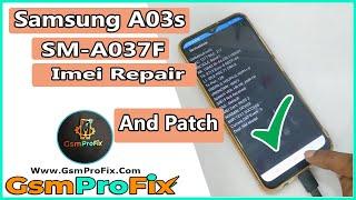 Samsung A03s imei Repair And Patch/  imei Status Ng Fix