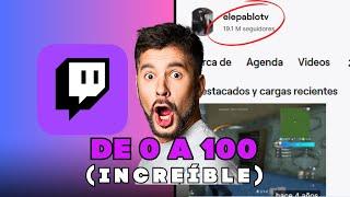 ¡Consigue 50 seguidores en Twitch! en menos de 5 MINUTOS