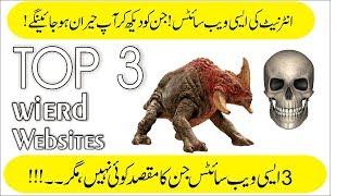 Top 3 Weird Websites On The Internet Hindi/Urdu | Ajeeb O Ghareeb Websites