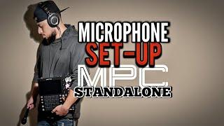 Akai MPC ONE / LIVE 2 Microphone Set-Up Standalone