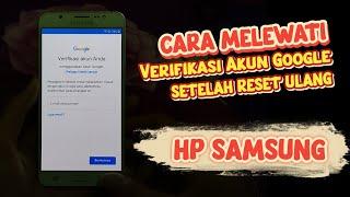 Cara melewati Verifikasi Akun Google Setelah Reset Hp samsung J7 | FRP Bypass Sumsung