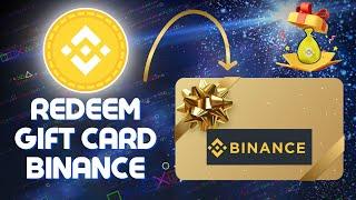 How To REDEEM Gift Card on Binance (The Ultimate Guide in 2024)