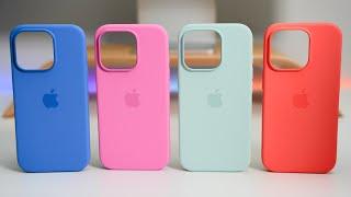 iPhone 16 and 16 Pro Official Cases - New Colors (Spring 2025)