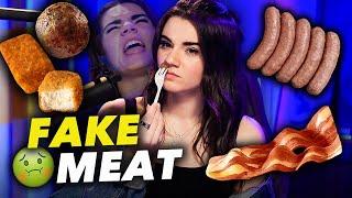 I Tried VEGAN "Meat" For The First Time