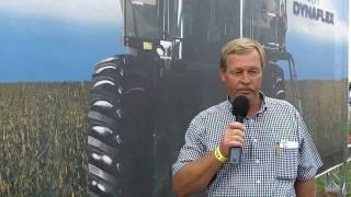 AGCO Customer talks about the NEW Draper Header