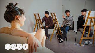 Korean Guys Try To Paint Nude For The First Time! | 𝙊𝙎𝙎𝘾