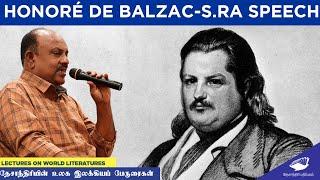 Writer S.Ramakrishnan speech on Honoré de Balzac | worldLiteratureLectures | உலக இலக்கியப் பேருரை