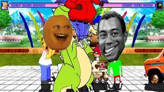 Mugen A.Orange,Homer,Fat Albert & Grim Matchstick vs Mario 64,Omega Tiger Woods,Angry Birds & DDLC