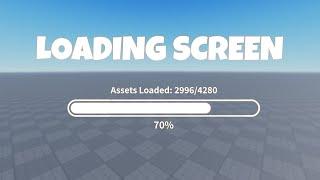 How to Make A LOADING SCREEN in ROBLOX