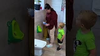 Mom's Unique Approach to Teaching Kids Hygiene #shorts