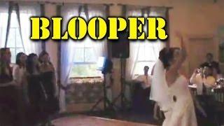 Bouquet Toss Blooper