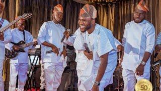 ELIJAH DANIEL LIVE BAND on stage in LAGOS,NIGERIA #Owambe #Vibes #elijahdaniel