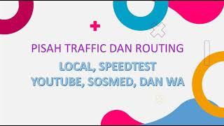 Tutorial Pisah Traffic dan Routing Speedtest, Youtube, Sosmed, Game