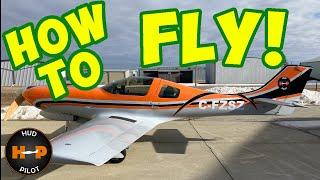 How to fly a plane: Lancair