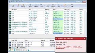 How to monitor multiple hosts using a ping monitoring tool