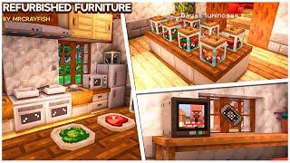 El mejor Mod de Decoracion para Minecraft 1.21!! Furniture Refurbished