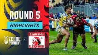 Zebre Parma v Emirates Lions | Highlights | Round 5 | URC 2024/25