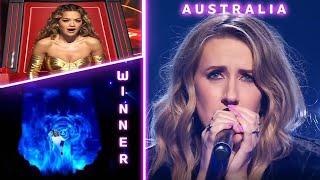 INCREDIBLE || The Voice Australia WINNER 2023 || Tarryn Stokes ALL Performances