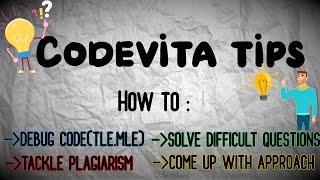 CodeVita Tips | Must Watch for Every Student | CoderJ