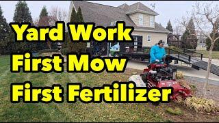 Yard Work First Mow First Fertilizer