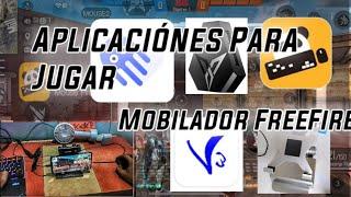 Aplicaciones para jugar con teclado y mouse en Andorid Flydigi q1 free fire Mobilador free fire