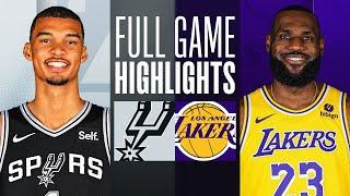 SPURS at LAKERS | FULL GAME HIGHLIGHTS | February 23, 2024