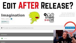 DistroKid - How to EDIT a song/album AFTER releasing