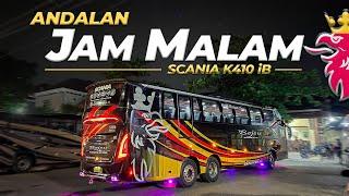 BUS SEMARANG TANGERANG JAM MALAM PALING RECOMENDED | Bejeu Scania K410iB