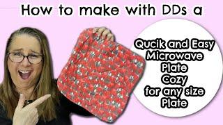 Darvanalee Designs | How to Make a Quick and Easy Plate Cozy