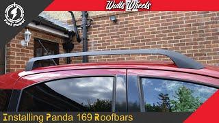 How to install Official Fiat Roof Bars to your Fiat Panda 169 (2003-11) - Fiat Panda 100HP