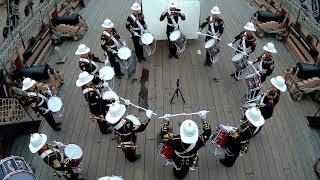 360 Degree Drum Static | Behind the Scenes | The Bands of HM Royal Marines