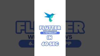 Flutter: MaterialApp & Scaffold Explained in 60 Seconds!