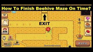 Pocket Ants | How To Finish Beehive Maze On Time ?| GamingForLiving