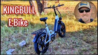 KINGBULL Literider folding e-bike review! Fits in a camper van! van life 