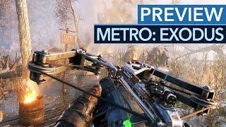 Metro: Exodus ist wie ein Best-of Crysis - Gameplay-Preview