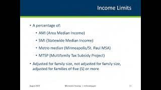 Minnesota Housing Compliance Tutorial