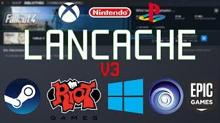 [TUT] LanCache - Ein Cache-Server für deine nächste LAN-Party (v3) [4K | DE]