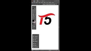 Illustrator Tutorial | Number 15 Logo Design | How to make logo design in Adobe Illustrator CC