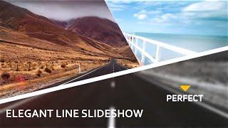 Elegant Line Slideshow ( After Effects Template )  AE Templates