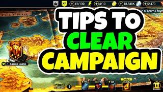Tips to Clear The Campaign in Raid Shadow Legends | Free to Play Guide to Clear the Campaign