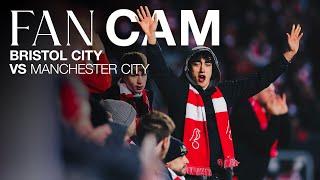 SOLD OUT ASHTON GATE!  | Bristol City 0-3 Man City | Fan Cam