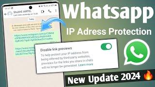 Whatsapp New update | Disable Link Preview Whatsapp new feature | Whatsapp updates 2024