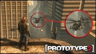 PROTOTYPE 2 - ЧТО ИЩЕТ ВЕРТОЛЕТ В КРАСНОЙ ЗОНЕ? [Вертолет ищет Алекса Мерсера?]