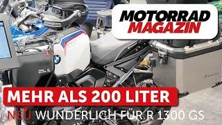 Plenty of storage space!" Wunderlich for BMW R 1300 GS