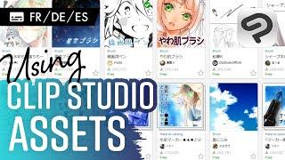 How to: Clip Studio ASSETS