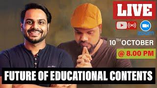 Future of Educational Contents | @creativeartlk SG Fernandez & Madujith Sagara | Live Discussion