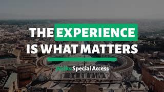 Walks Special Access: The experience is what matters