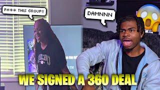RERE CRASHED OUT!! WE SIGNED A 360 DEAL PRANK ON RERE *Prank Gone Wrong*