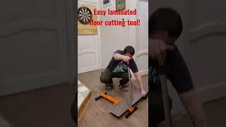 awesome tool to cut laminated floor!!