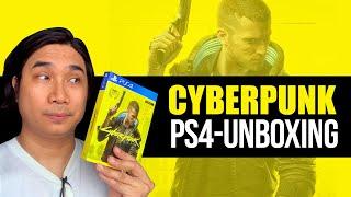 PS4 Cyberpunk 2077 Unboxing | Standard Edition